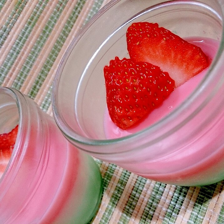 春色3色 豆乳ゼリー